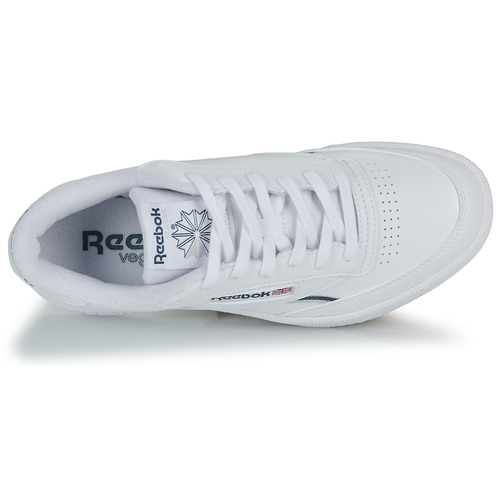 Reebok Classic - CLUB C VEGAN - Blanc / Vert