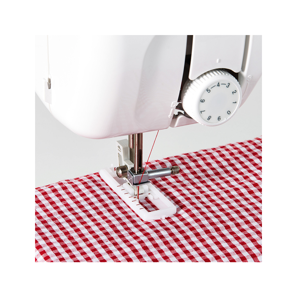 J14S Nähmaschine Mechanische Freiarm Nähmaschine für Einsteiger (J14SVM1) - Weiss / Blau