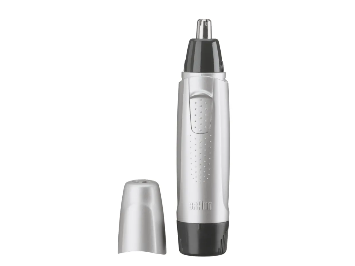 Braun Exact EN 10 - Næsehårs Trimmer - trådløs - sølv/sort