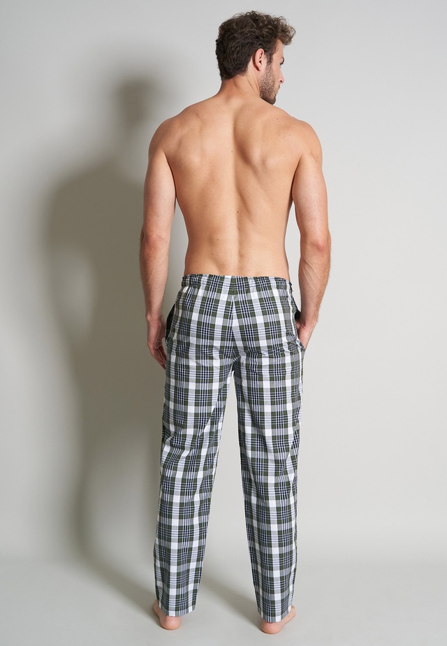 TOM TAILOR Pyjamahose »Dakota«  Bindeband, Seitentaschen, locker, bequem, atmungsaktiv
