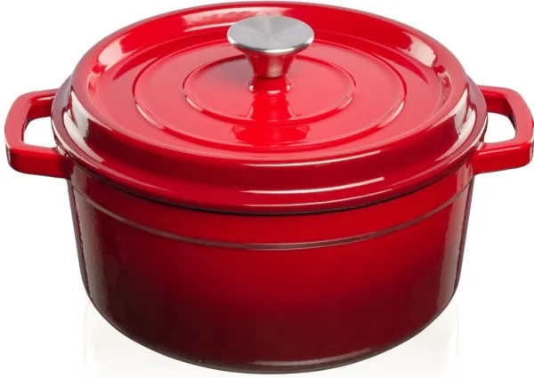 Cast iron pot Grand Feu, minimalist design 