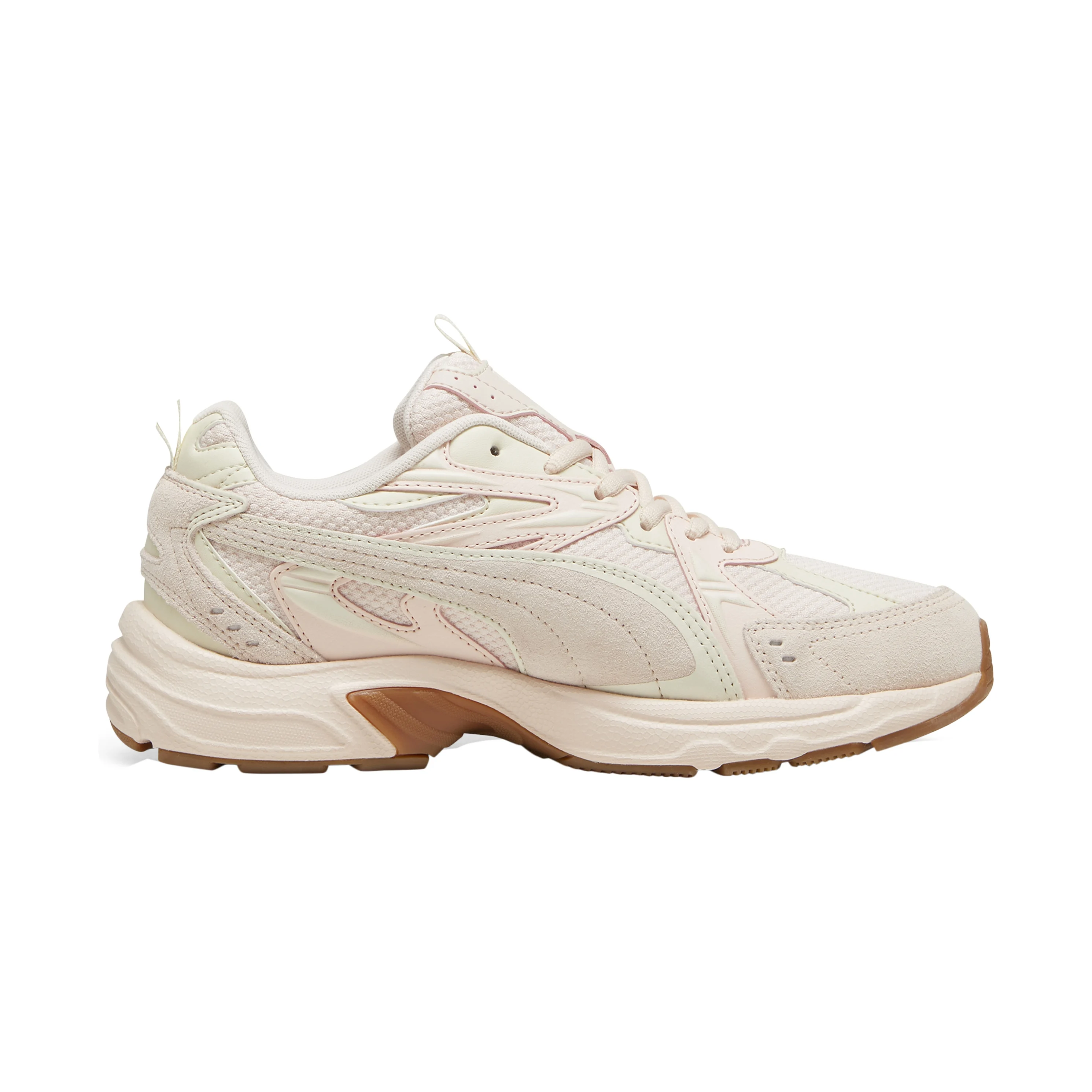 Basket basse à lacetsmilenio tech suede coquette | Rose