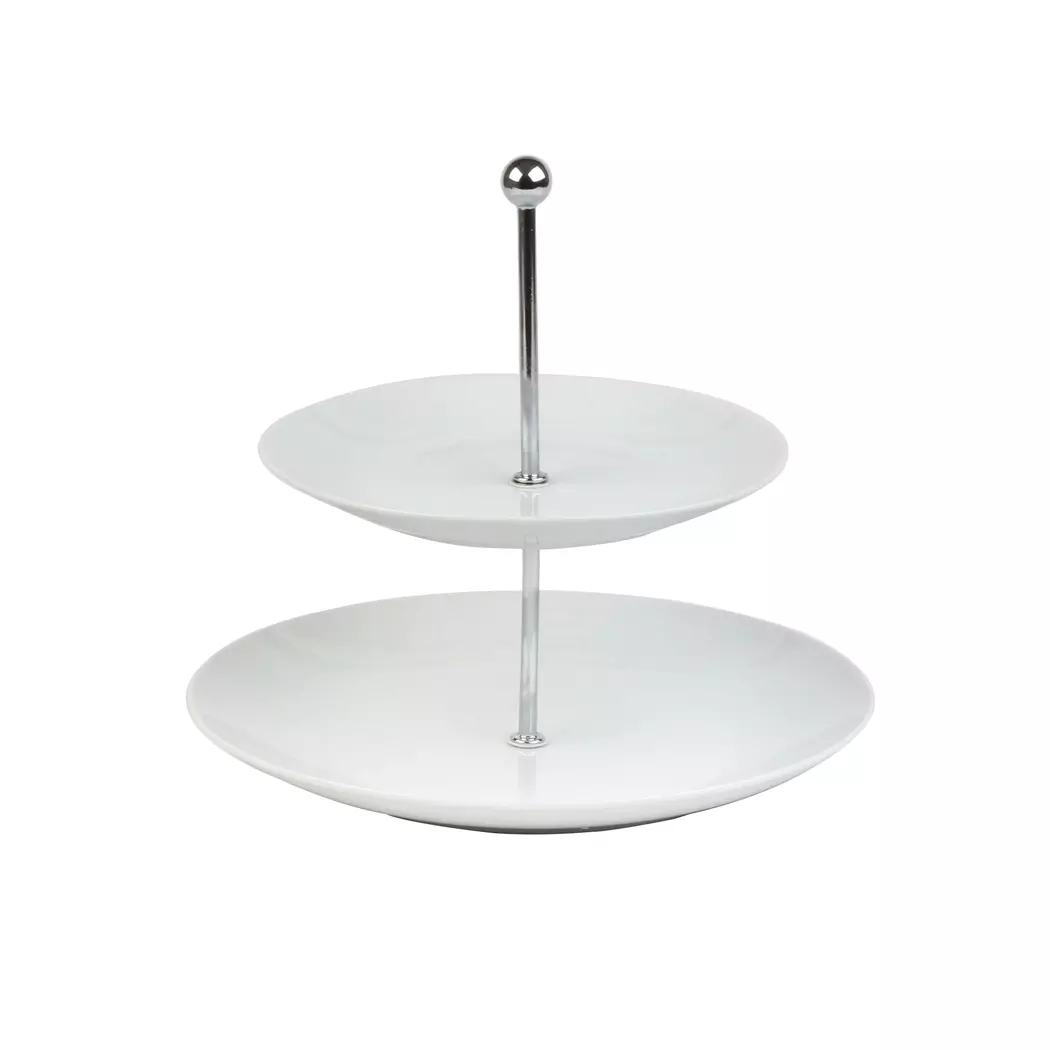2-stöckige Etagere 25 cm