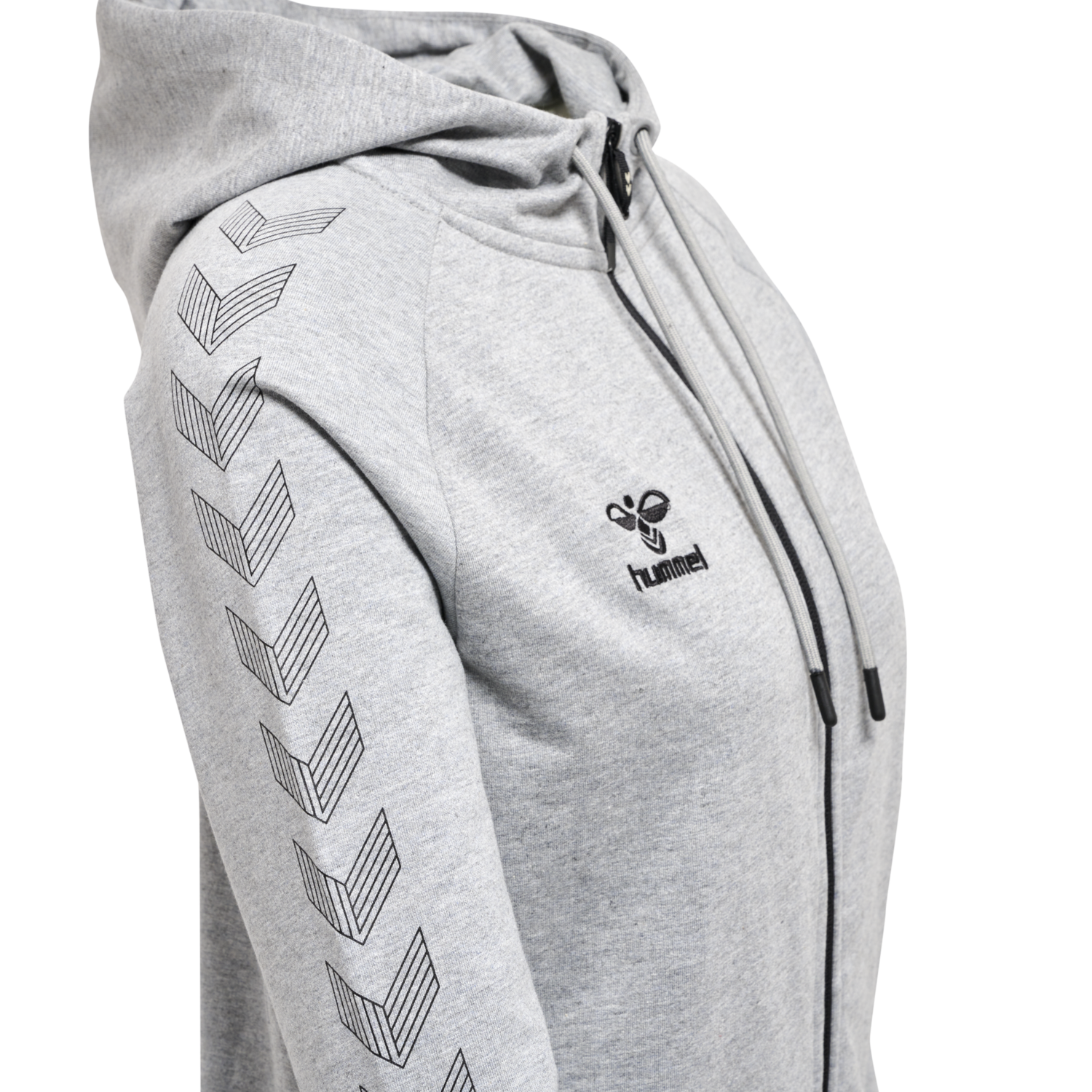 hmlMOVE GRID COTTON ZIP HOODIE WOMA