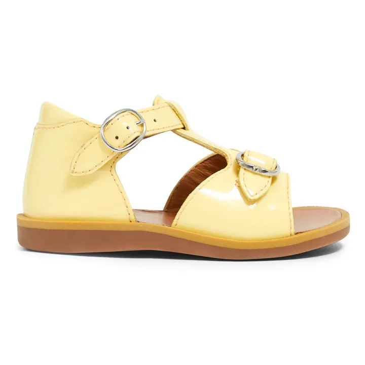 Pom d'Api Sandales Poppy Bucky | Jaune