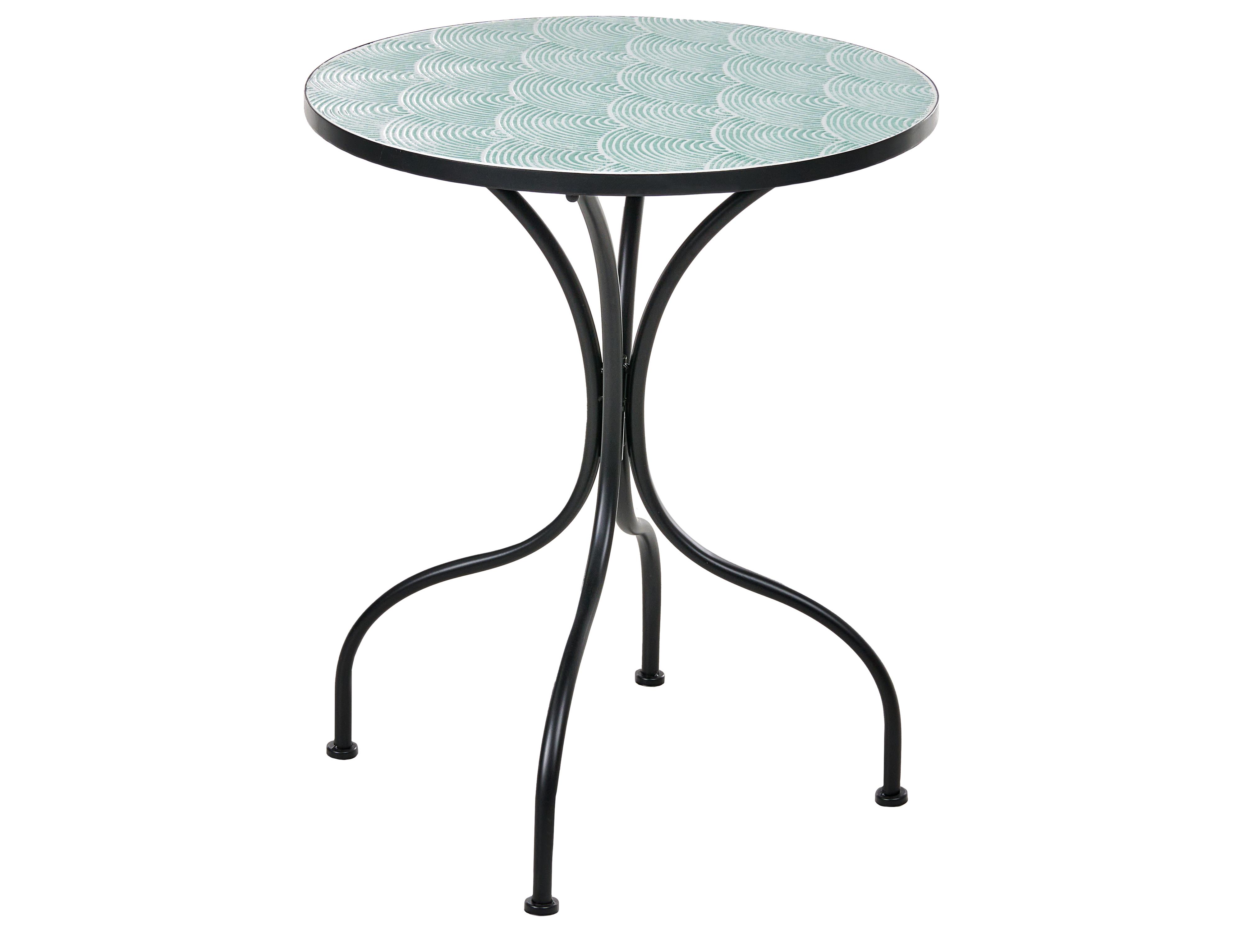 Bistrotafel ANAPO 60 cm 60 cm Metaal Zwart