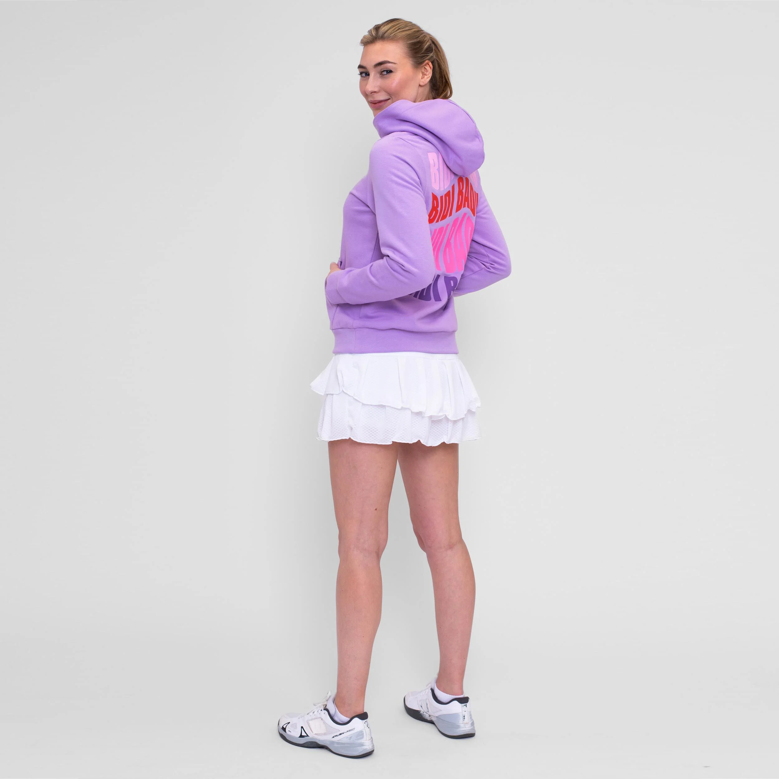 BIDI BADU Spike Chill Sweat À Capuche Femmes - Violet