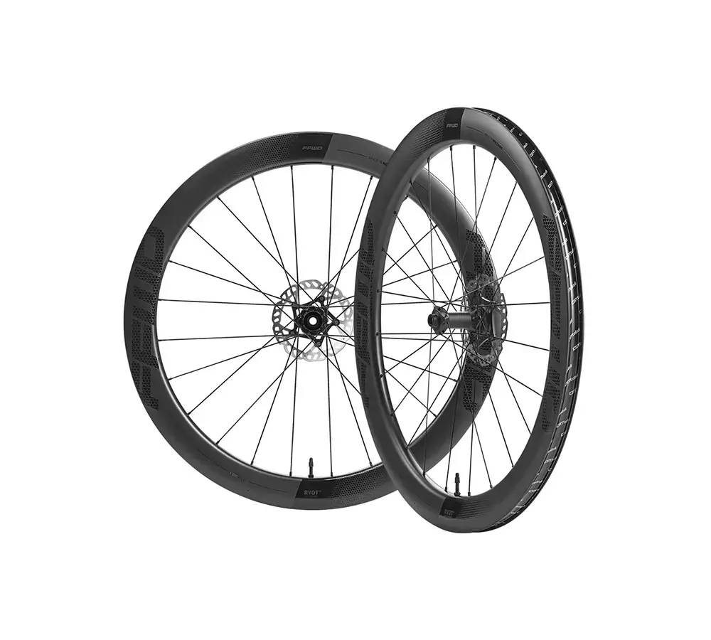 Fast Forward Ryot55 FCC 55mm Disc Wielset met DT240 Naaf Mat Zwart