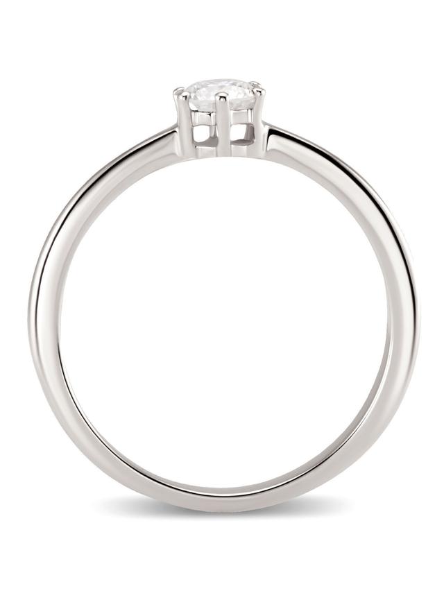 Brillant-Ring, 0,25 ct., feines Weiß, SI, Gold 585
