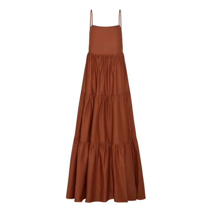 Matteau Robe Tiered Low Back | Terracotta