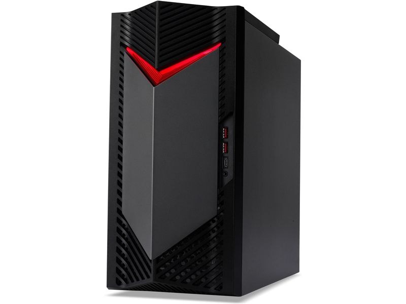 Acer Gaming PC Nitro 50 (N50-660) U7-265F,  2TB, RTX 5060 Gaming-PC mit 20-Kern-Prozessor und dedizierter Grafikkarte