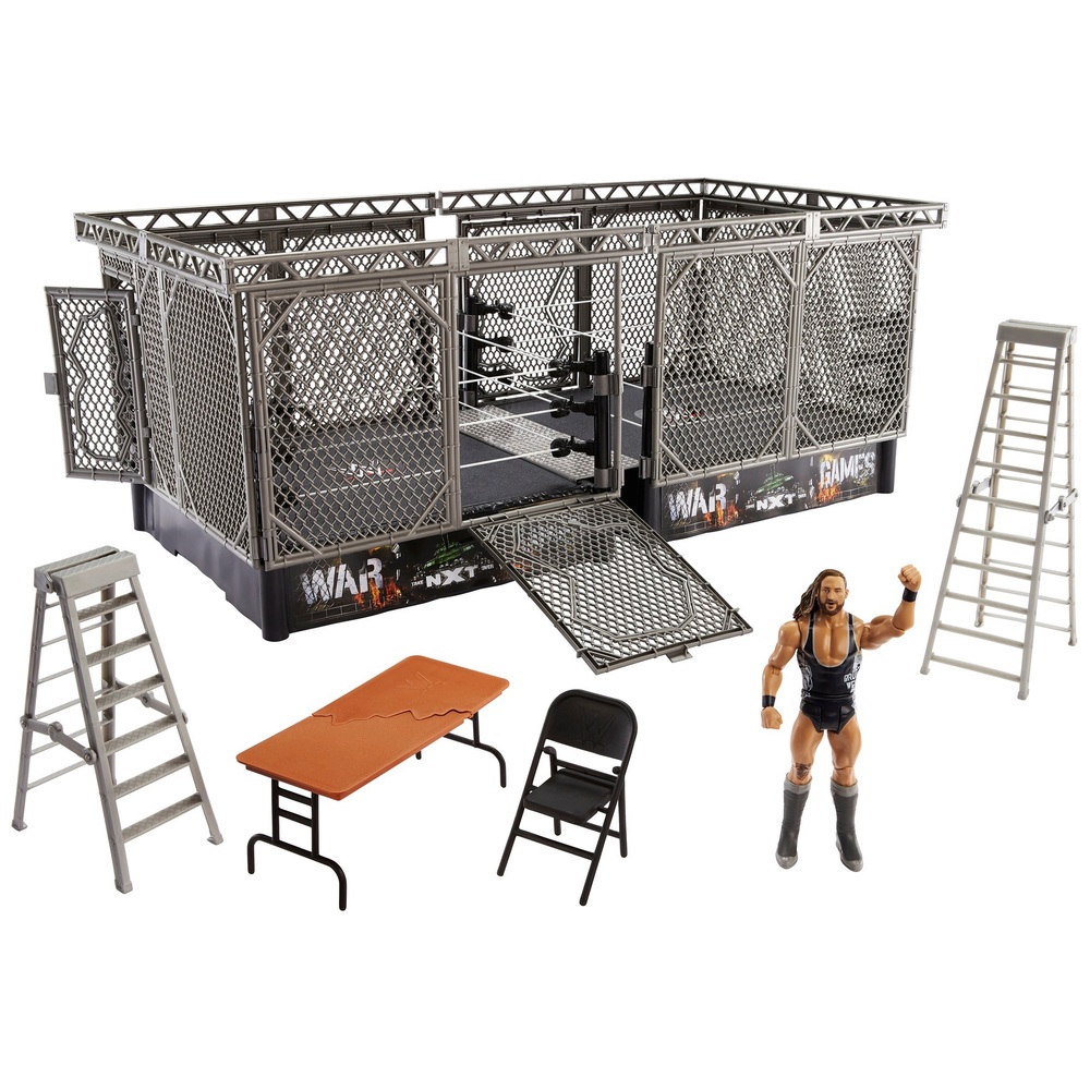 WWE Survivor Series TakeOver War Games Spielset mit Butch-Actionfigur
