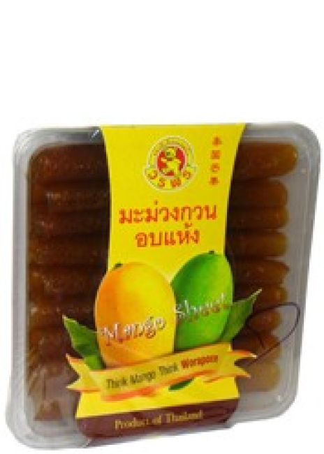 Worapom Ingemaakte Mango Plakken 120g