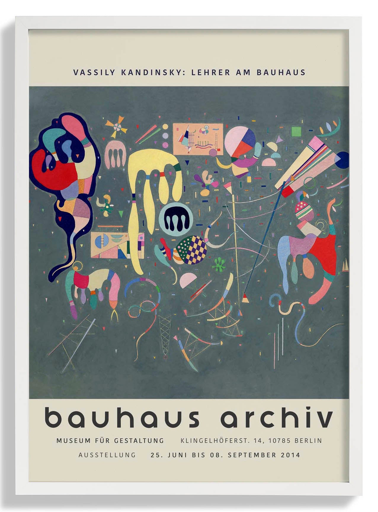 Actions Variees von Wassily Kandinsky Ausstellung