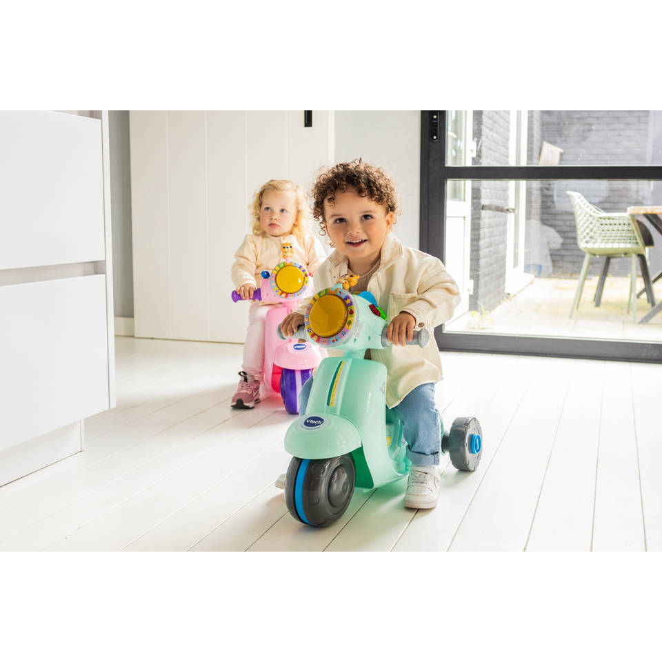 VTech Baby 2-in-1 loopscooter - roze