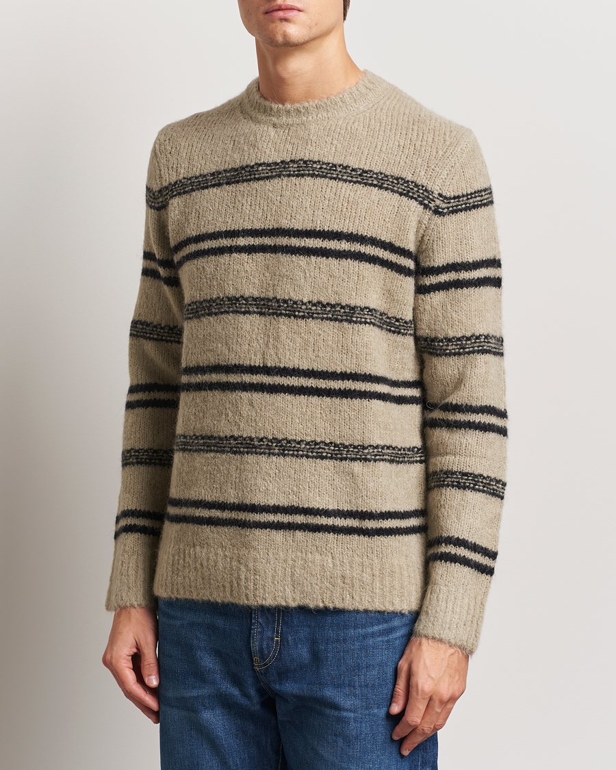 Samsøe Samsøe Arin Alpaca Striped Sweater Seneca Rock