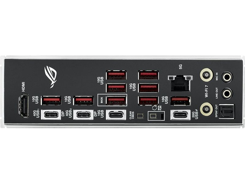 ASUS ROG Mainboard Strix X870E-E Gaming WIFI Gaming ATX-Mainboard mit X870E-Chipsatz und WLAN