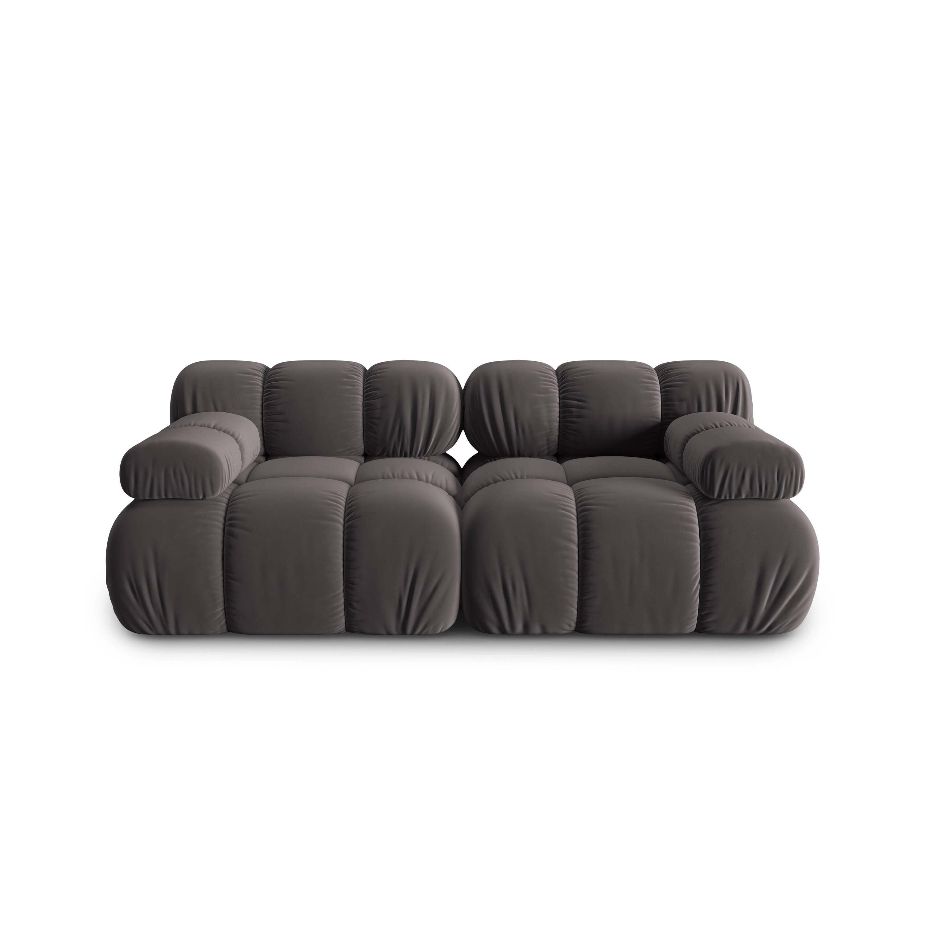 Milo Casa Tropea Modulaire 2-zitsbank - Donkergrijs