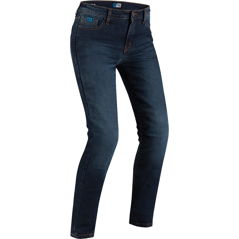 PMJ - Jean femme Caferacer Lady Bleu