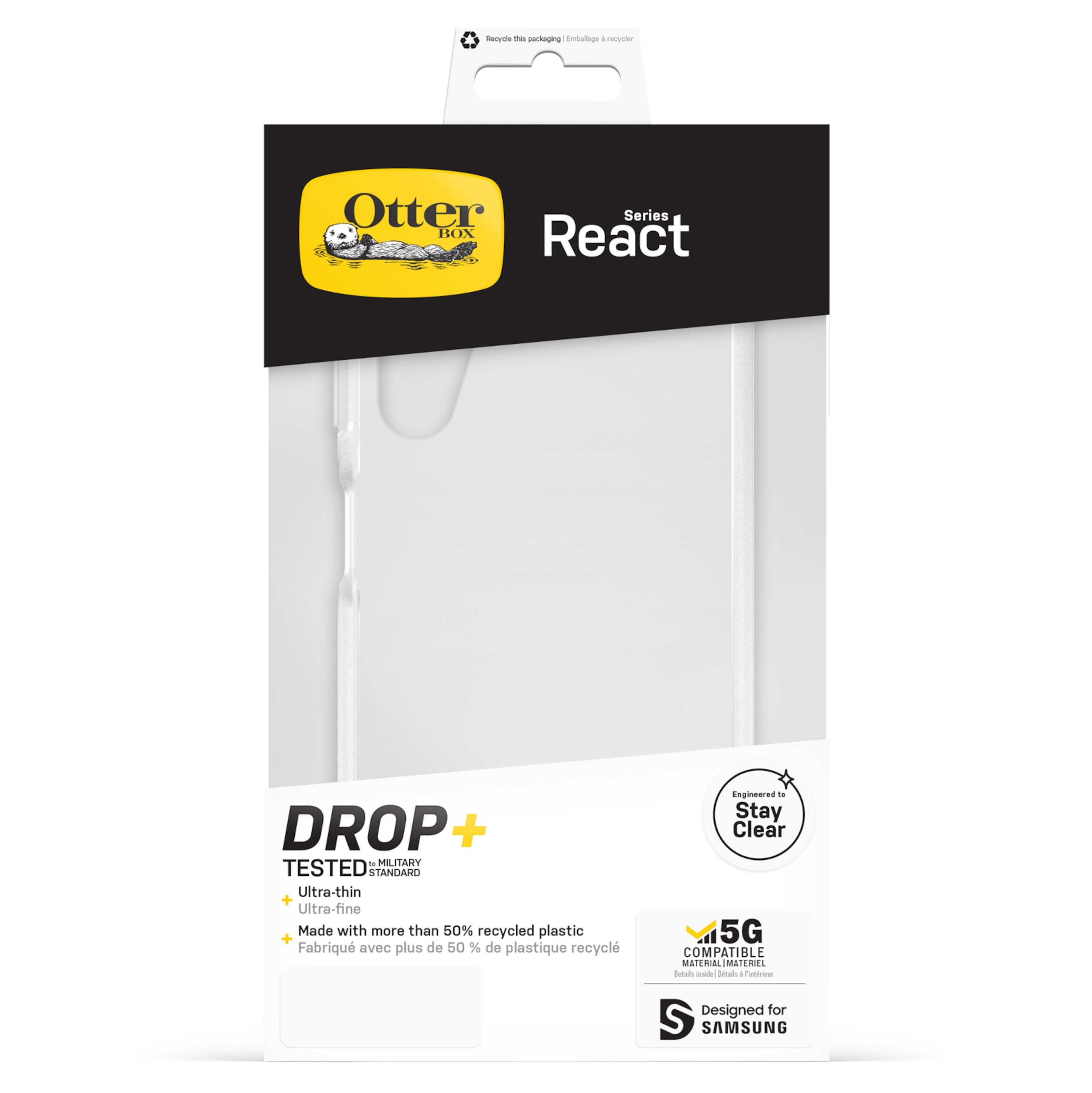 Otterbox React Etui for Galaxy A14 5G - Transparent