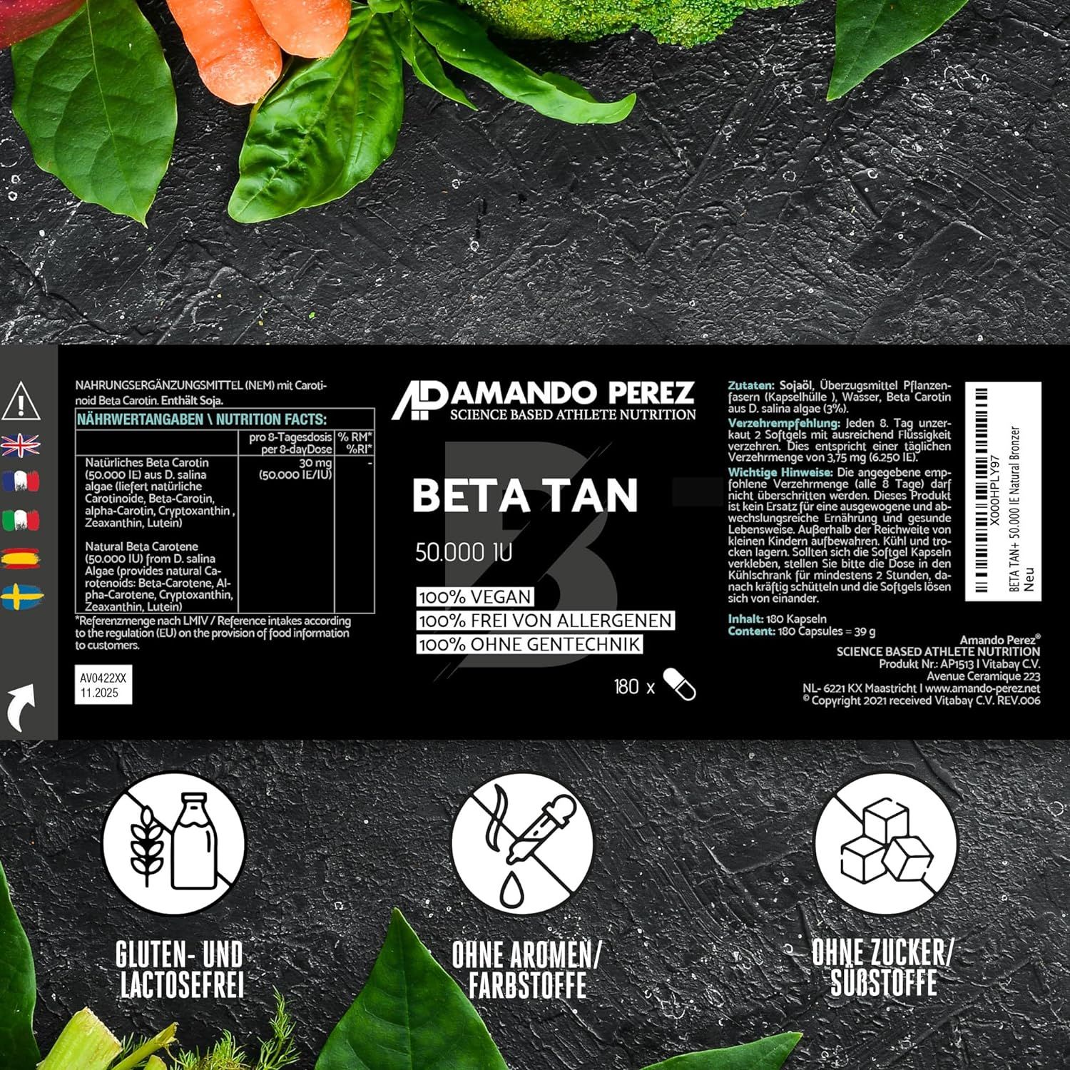 Amando Perez BETA CAROTIN 30 mg
