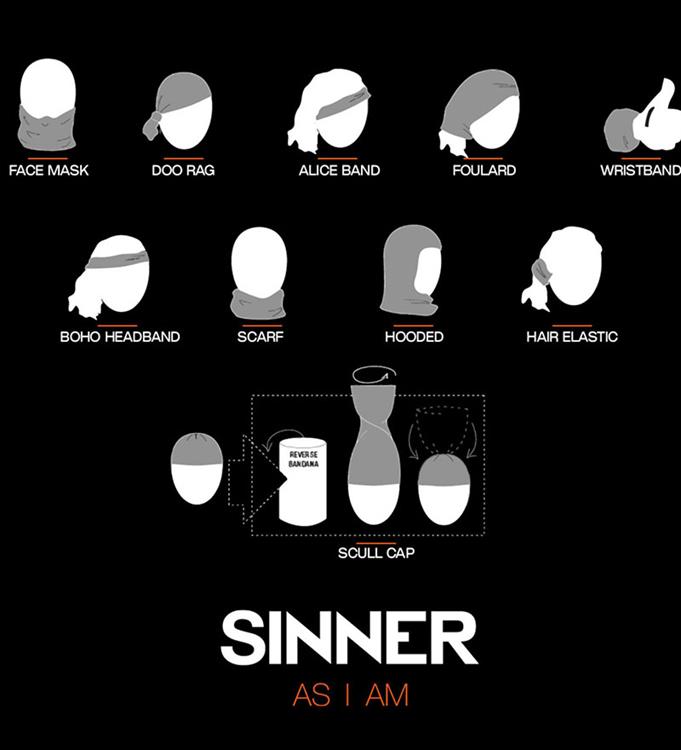 Sinner Fleece Bandana