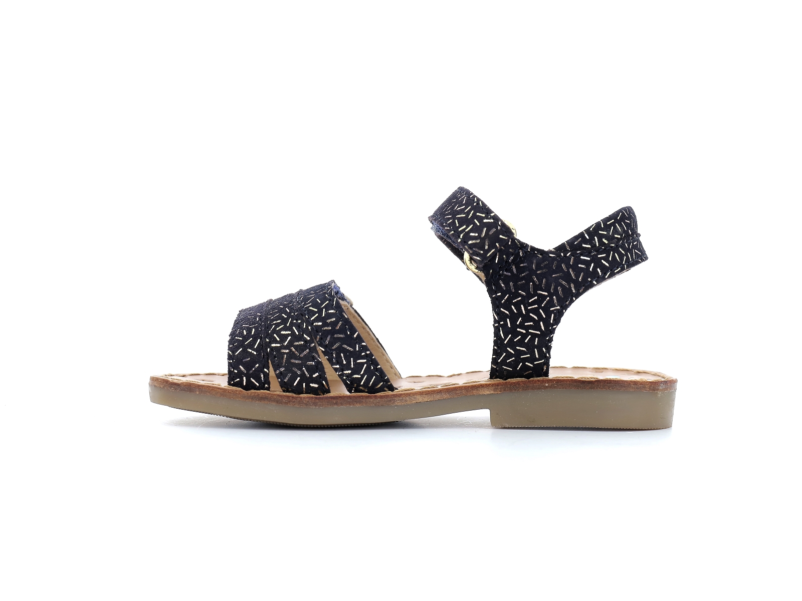 Shoopom-HAPPY IVY Nubuck Bleu or
