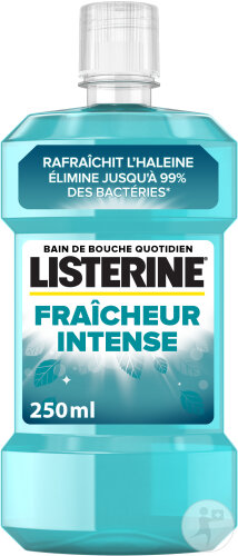 Listerine Bain De Bouche Quotidien Fraîcheur Intense Flacon 250ml
