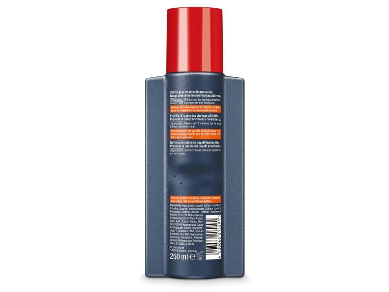 Alpecin Coffein-Shampoo 250 ml Stärkendes Shampoo mit Coffein für fühlbar mehr Haare