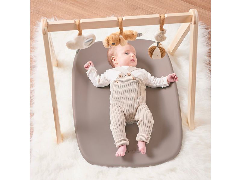 NATTOU Wickelplatte Softy Taupe 70 x 48 cm Weiche Wickelauflage