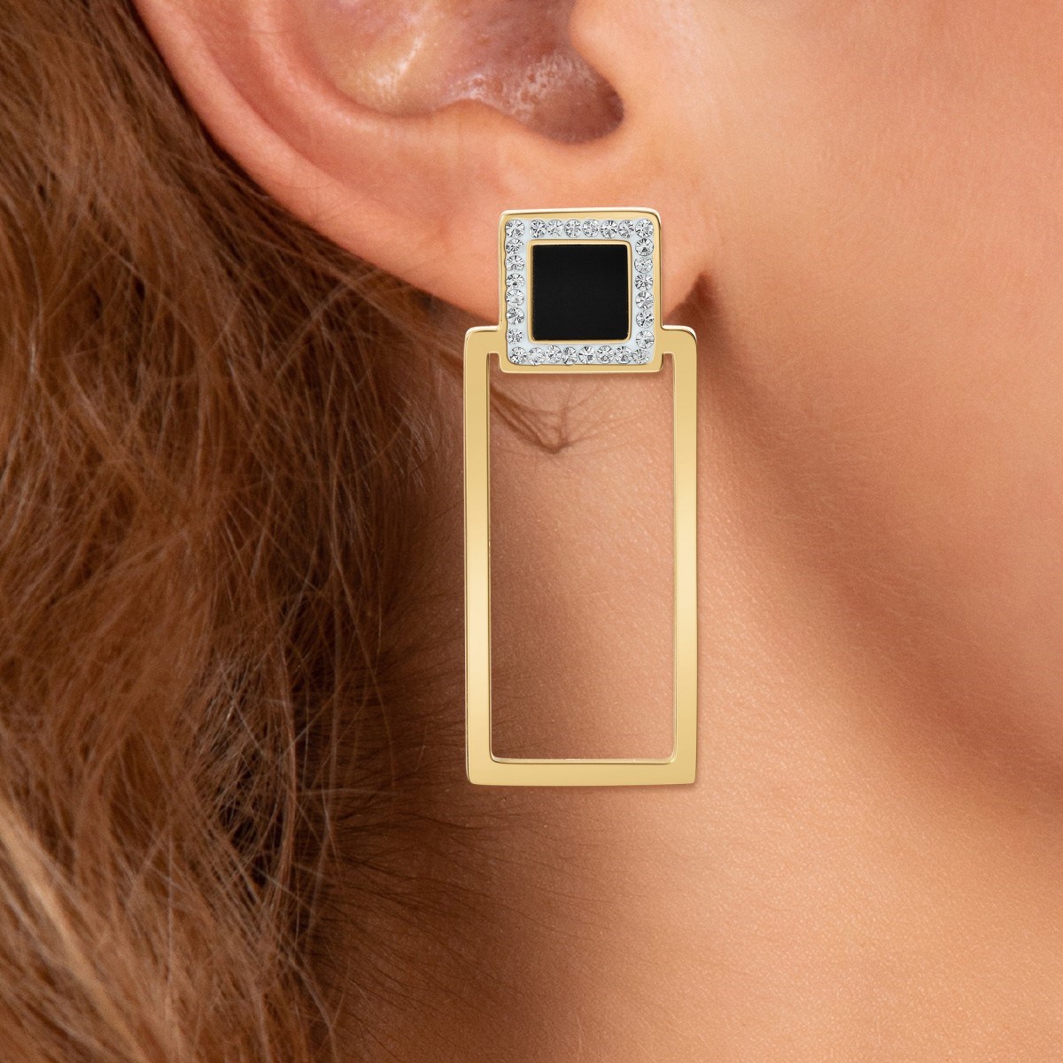 Boucles d'oreilles SC Bohème ornées de Cristaux scintillants