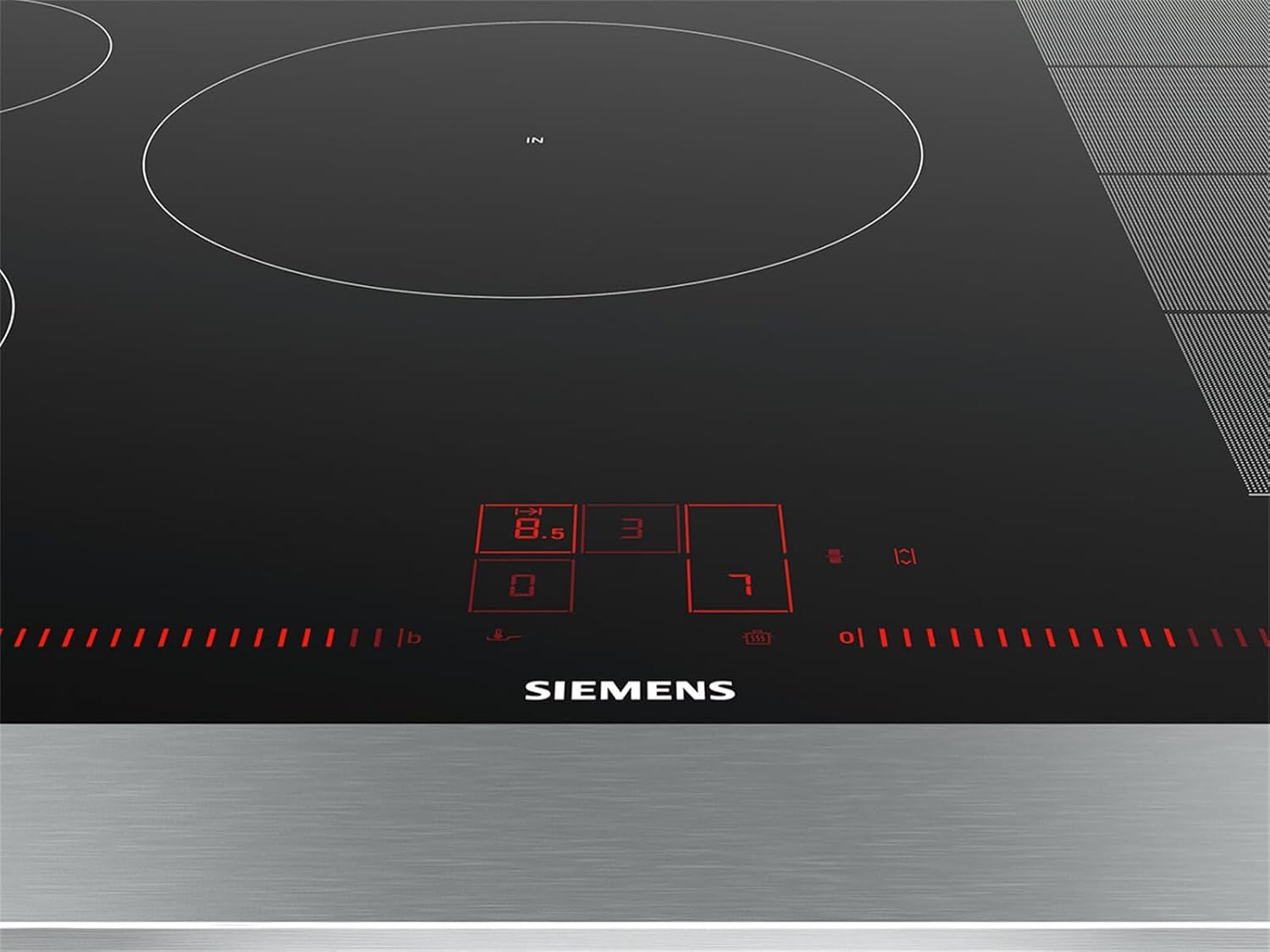 Siemens EX801LVC1E iQ700 Induktionskochfeld / 79.2 cm / varioInduktion / PowerBoost / bratSensor Plus / Glaskeramik Schwarz
