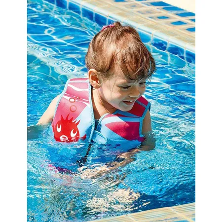 Beco Sealife Schwimmlernweste Größe S, blau/pink