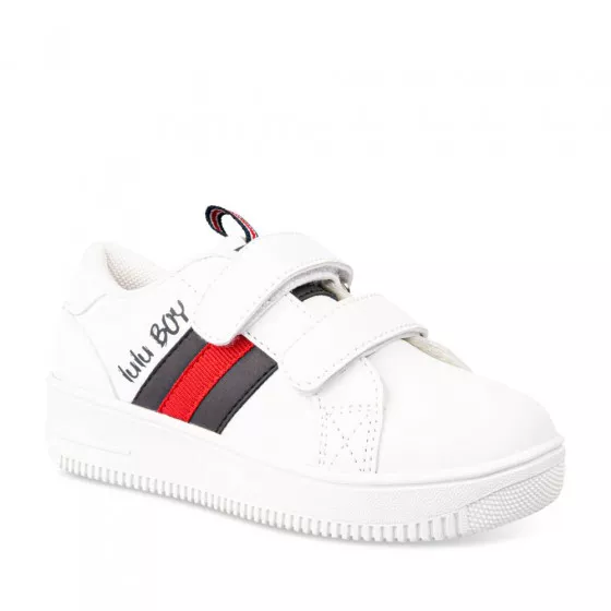 Baskets BLANC LULU BOY