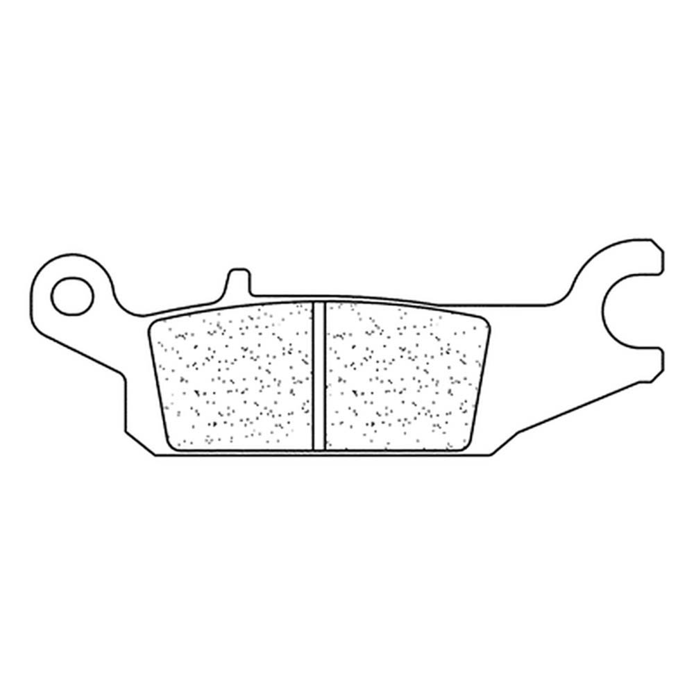 Cl brakes - Plaquettes de frein Quad métal fritté - 1195ATV1