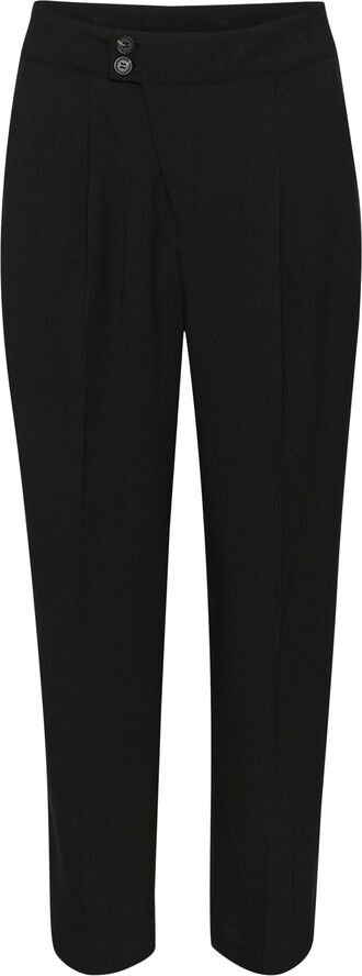 Kaffe KAmerle Button Pants 7/8 Black deep