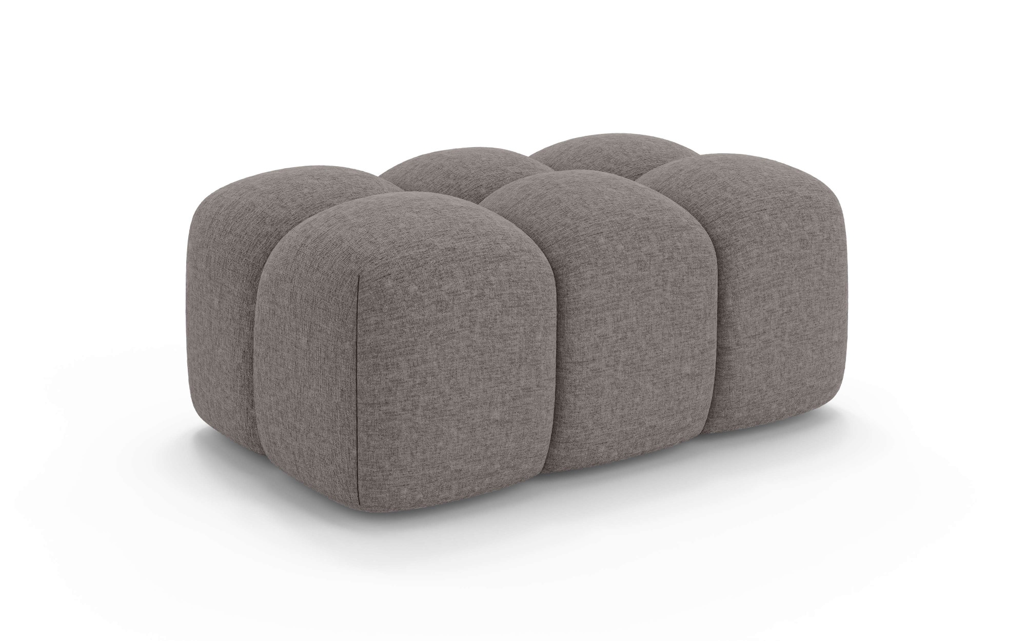 GOODproduct Polsterhocker »KALLIE Sitzhocker, Bubble-Optik, Masse B/T/H: 90/60/44 cm« moderne Steppung, hoher Sitzkomfort und modernes Design