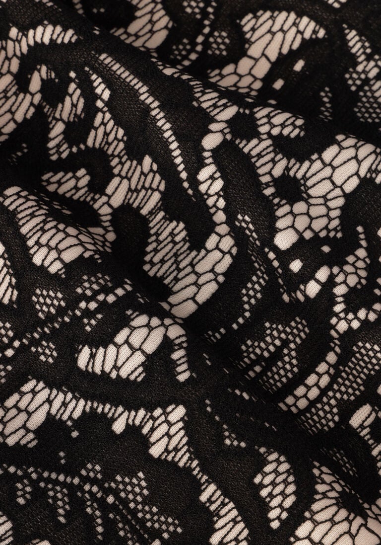 VANILIA lichtroze vanilia mini jurk lace shift dress
