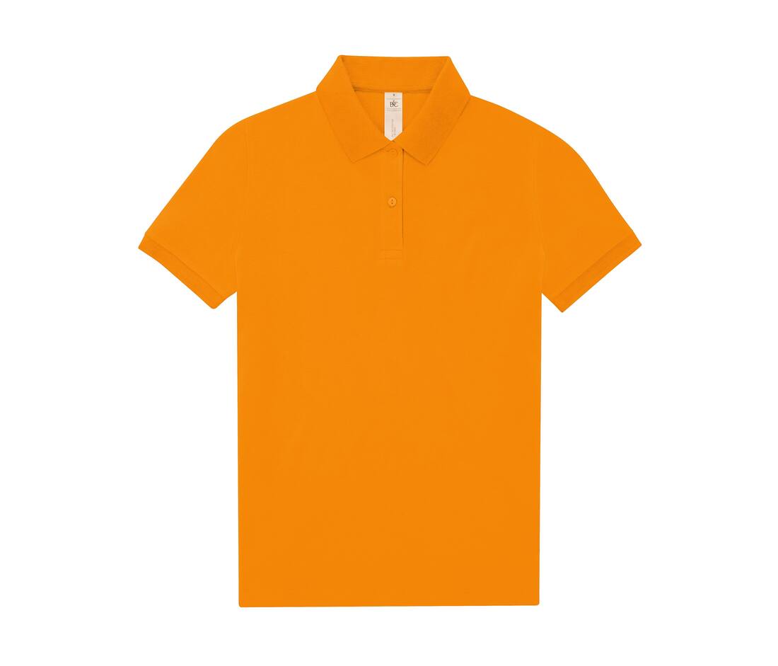 B&C BCW461 - Polo Femme Élégant en Coton Pré-Rétréci
