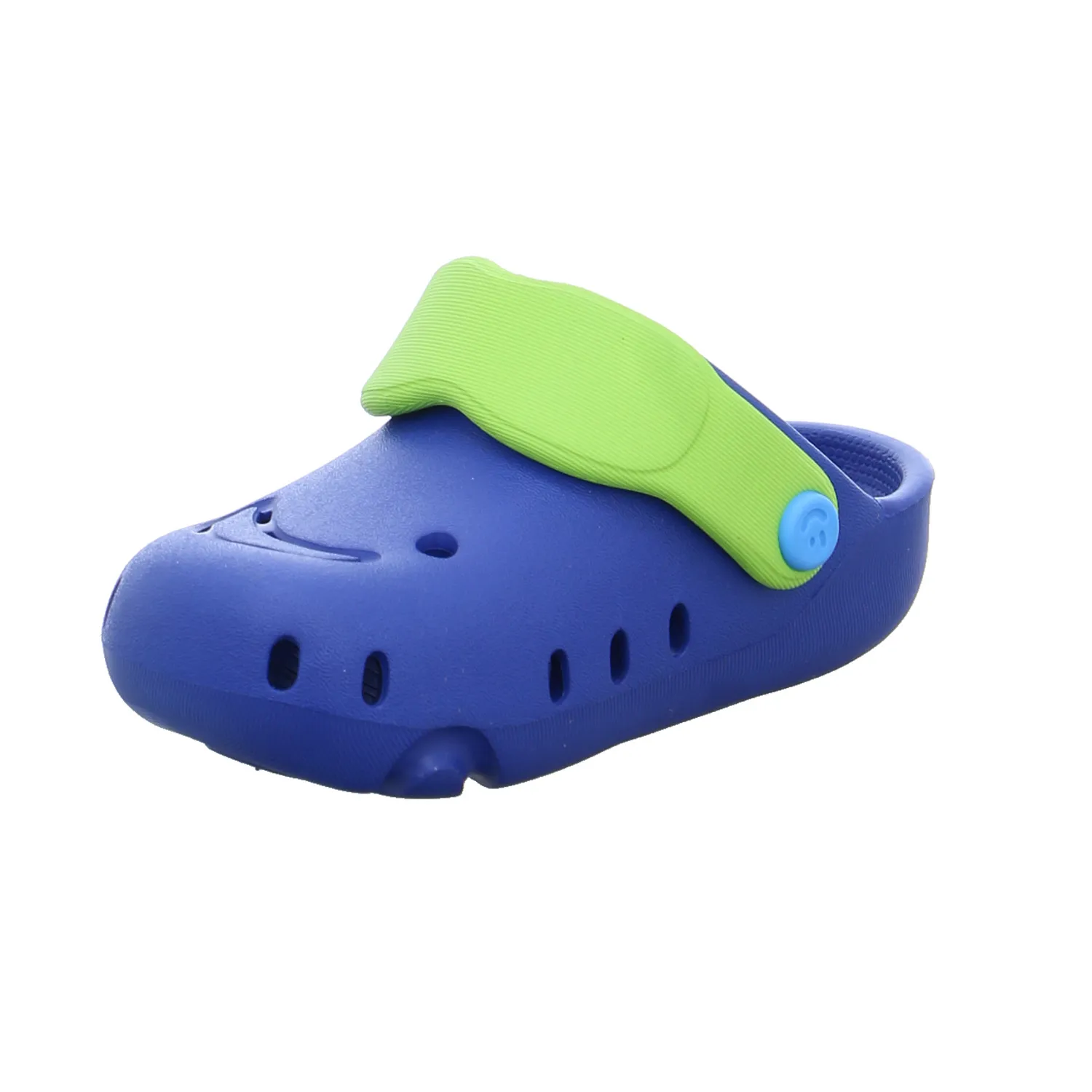 SUPERFIT Kleinkinder-Sandale wasserfest Blau Recycelte Materialien  Wasserfest