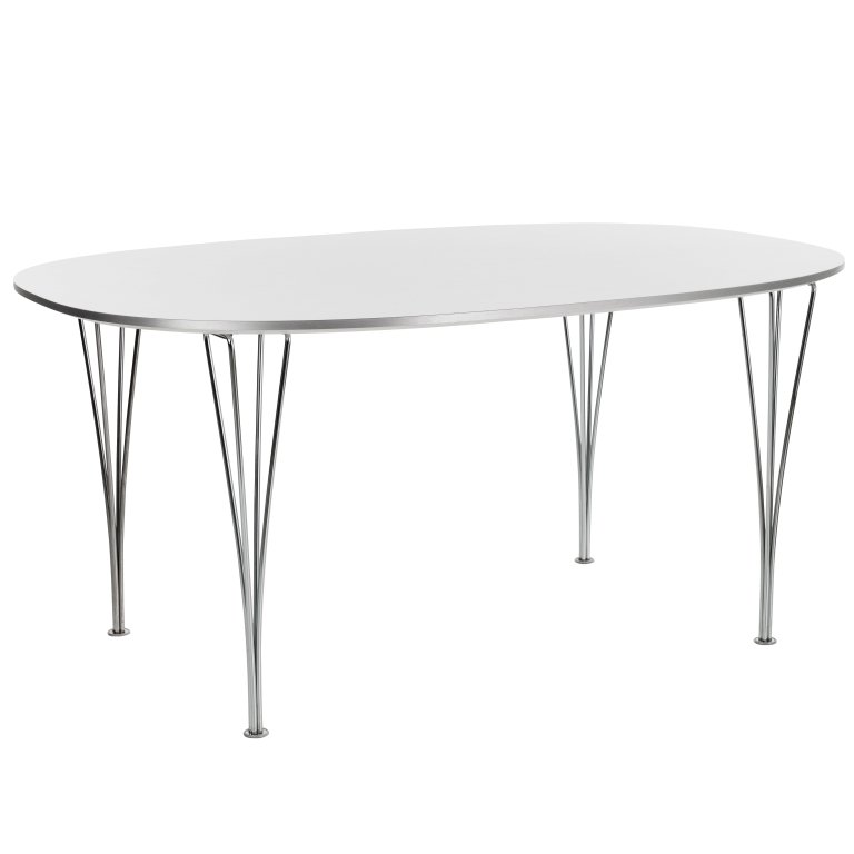 Fritz Hansen B613 tafel wit laminaat 180x120