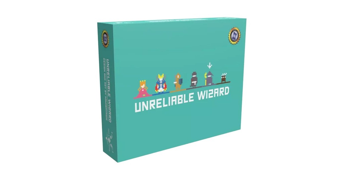 European Player NetworkUnreliable Wizard Kaartspel  (Engels, 1 speler, 15 minuten, Vanaf 10 jaar)