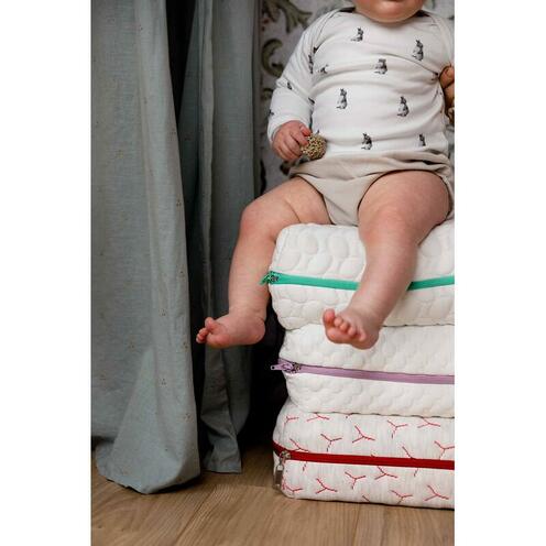 Matelas évolutif bien être déhoussable 360° 60x120x12 cm - CANDIDE