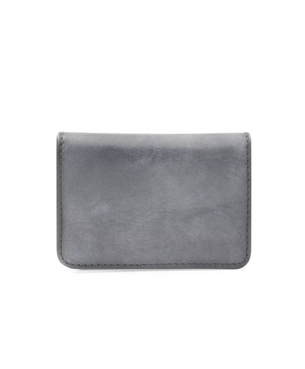 Porte-cartes à Deux Volets Gris