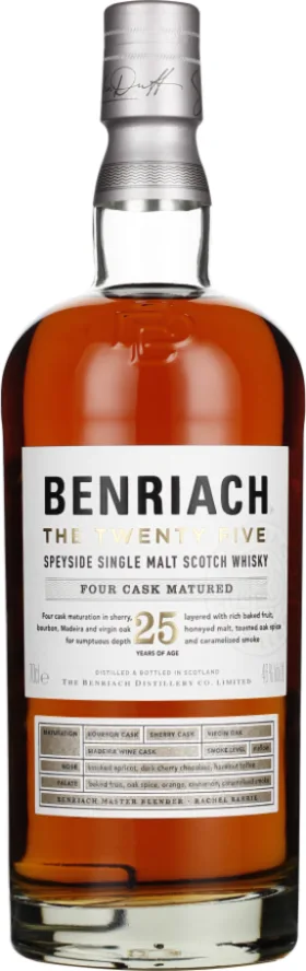 BENRIACH 25 YEARS THE TWENTY FIVE 70CL