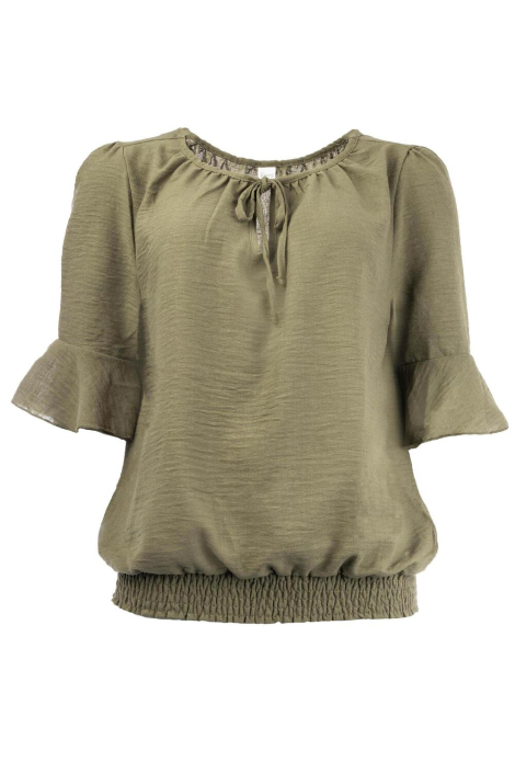 NED groene dames blouse