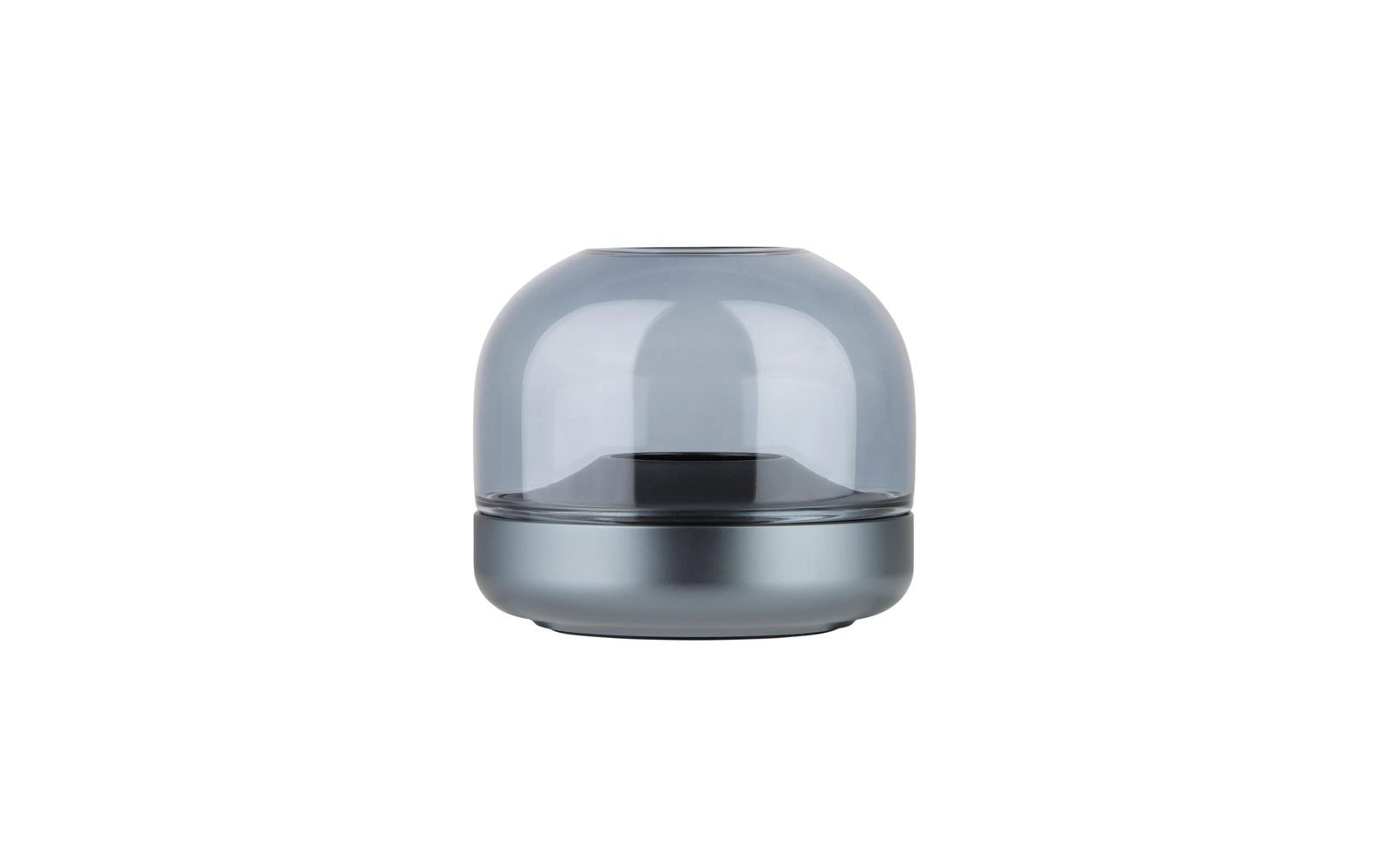 Kooduu Glow 08 wiederaufladbare Shine LED-Kerze frosted silver