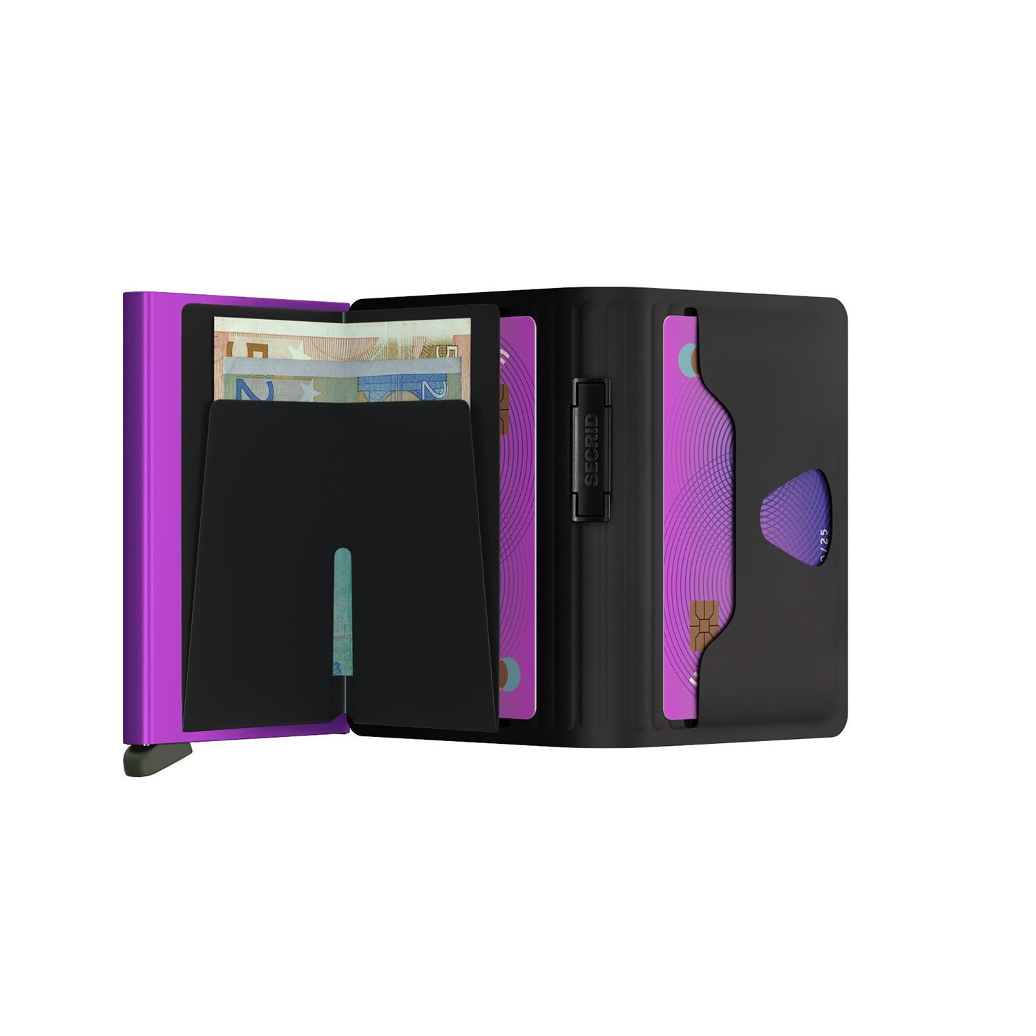 Secrid x Sheltersuit Bandwallet TPU black-fuchsia