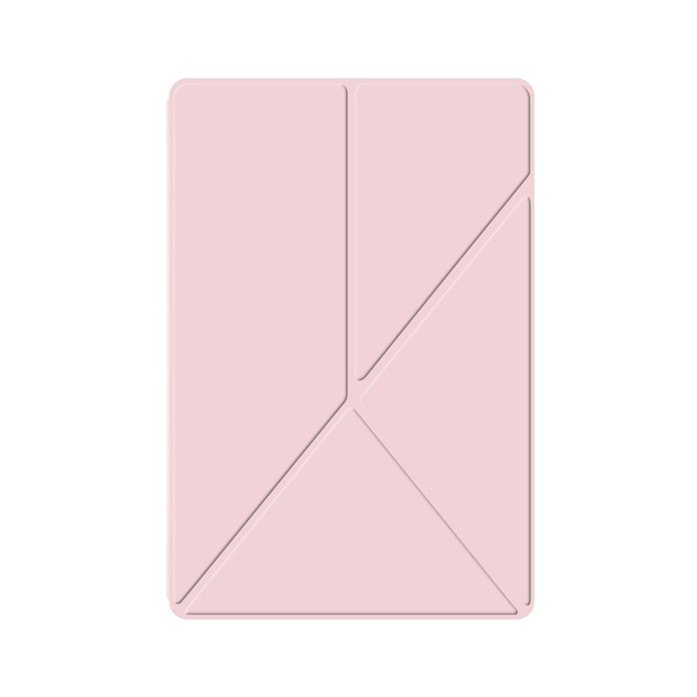 Samsung Galaxy Tab S11 Ultra Smart Cover Origami Flip Case Leder Tasche Schutzhülle Magnetcover - Rosa