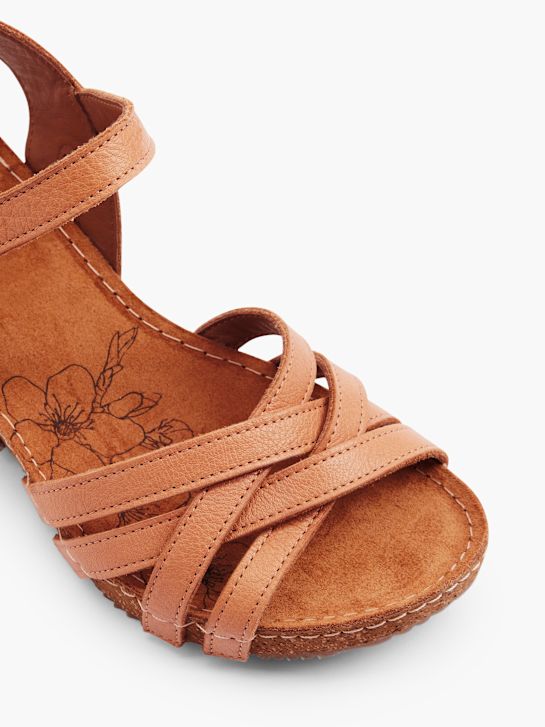5th Avenue Sandalette Cognac